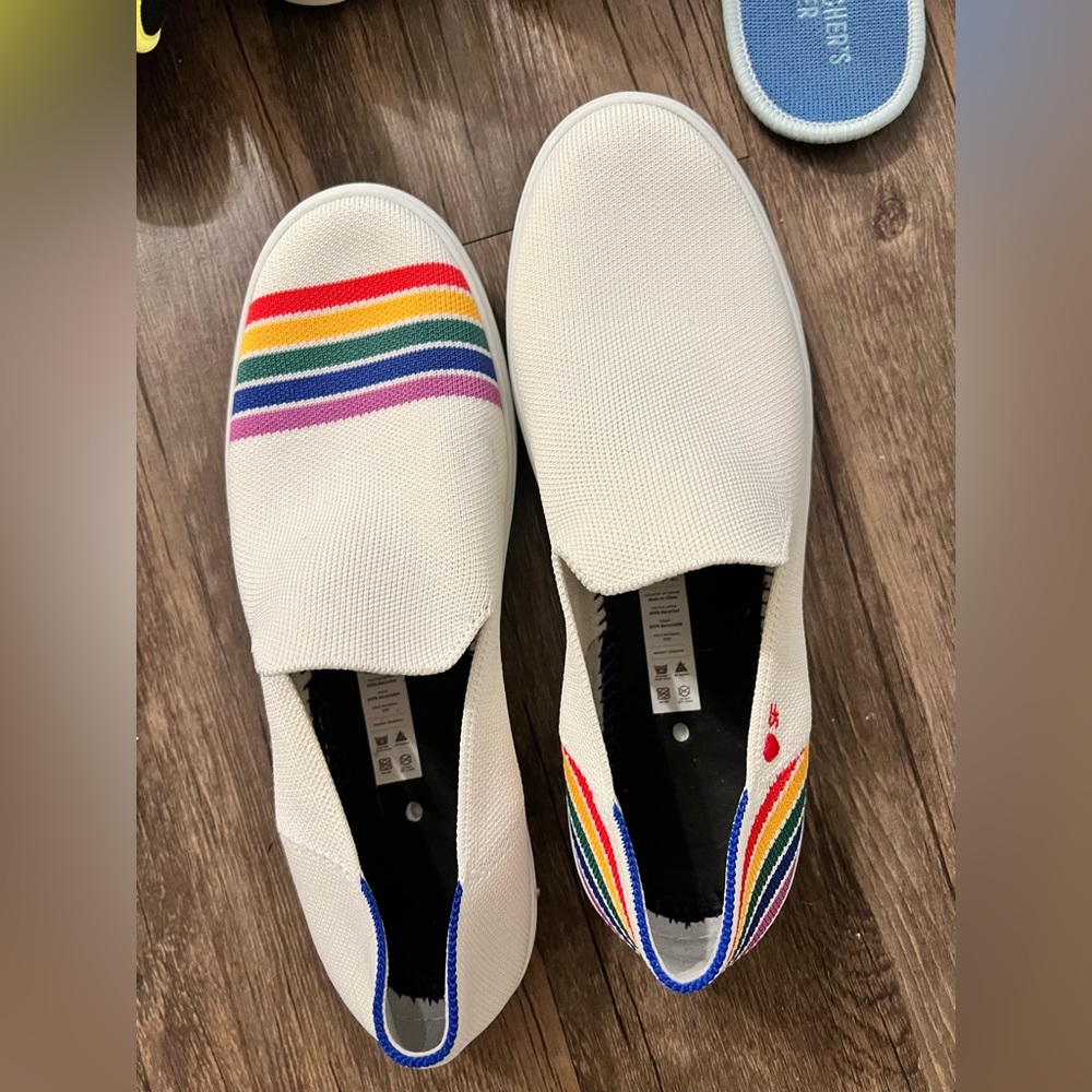 Rothy’s Rainbow San Francisco sneakers